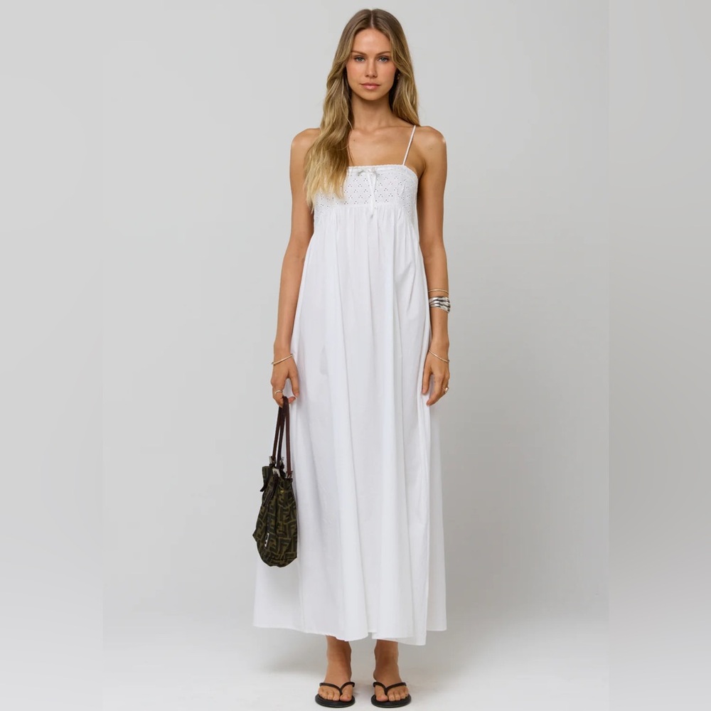 RESA Kira Dress in White Eyelet size Small BNWT